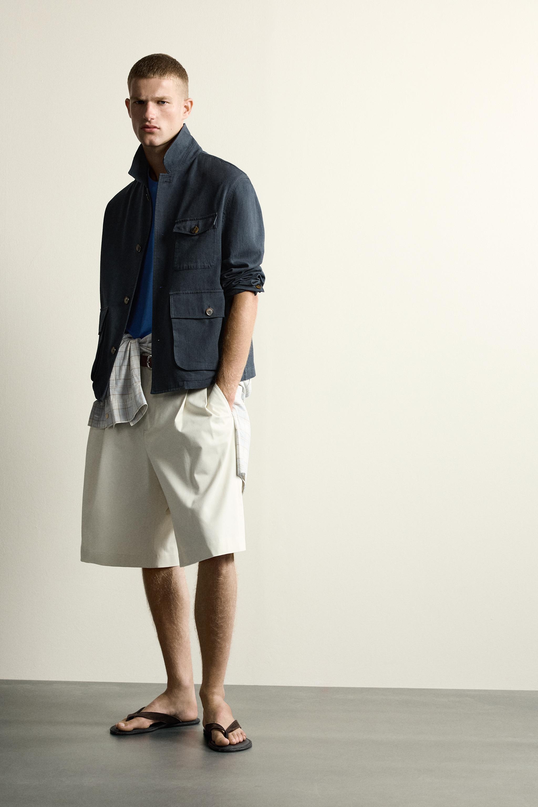 RELAXED FIT POCKET OVERSHIRT